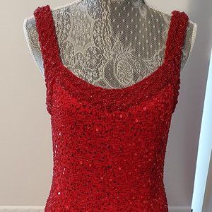 Black Tie, Oleg Cassini dress